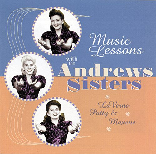 Andrews Sisters - Music Lessons With The Andrews Sisters-CDs-Palm Beach Bookery