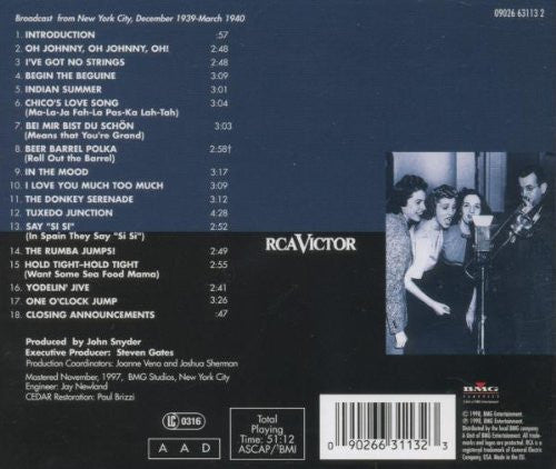 Andrews Sisters - Chesterfield Broadcasts 1 (2 CD Set)-CDs-Palm Beach Bookery