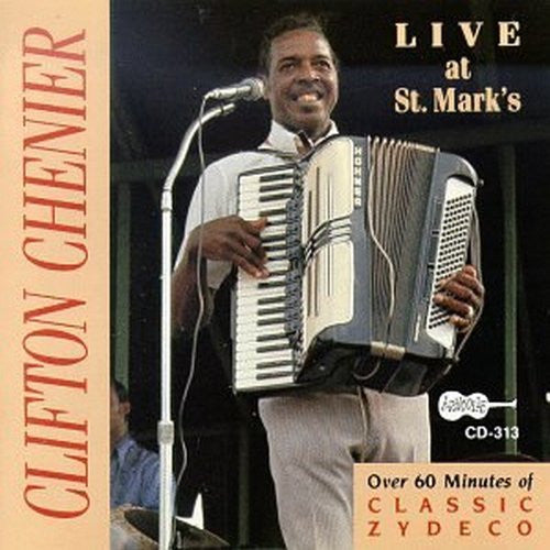 Clifton Chenier - Live at St Mark's-CDs-Palm Beach Bookery