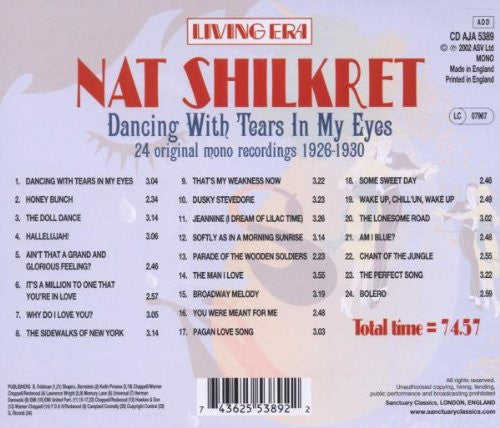 Nat Shilkpet - Dancing With Tears in My Eyes-CDs-Palm Beach Bookery