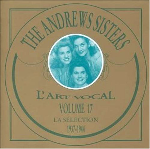 Andrews Sisters - 1937-1944-CDs-Palm Beach Bookery