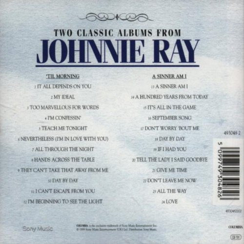 Johnny Ray - Til Morning / Sinner I Am-CDs-Palm Beach Bookery