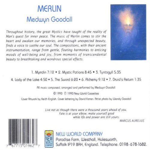 Medwyn Goodall - Merlin-CDs-Palm Beach Bookery
