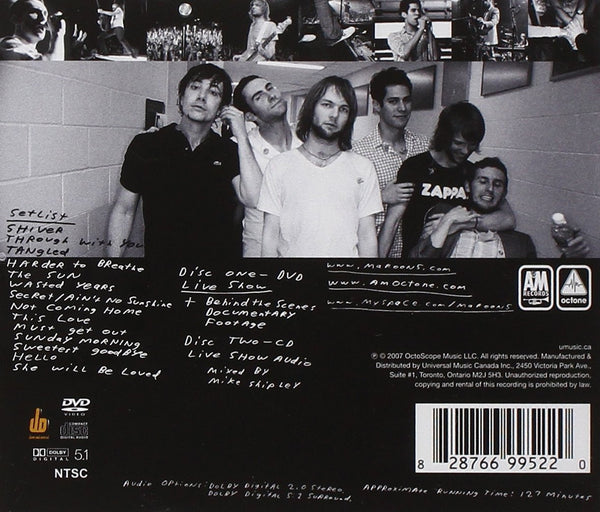 Maroon 5 - Live Friday the 13th-CDs-Palm Beach Bookery