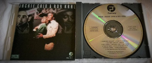 Jackie Cain and Roy Kral - Bogie-CDs-Palm Beach Bookery
