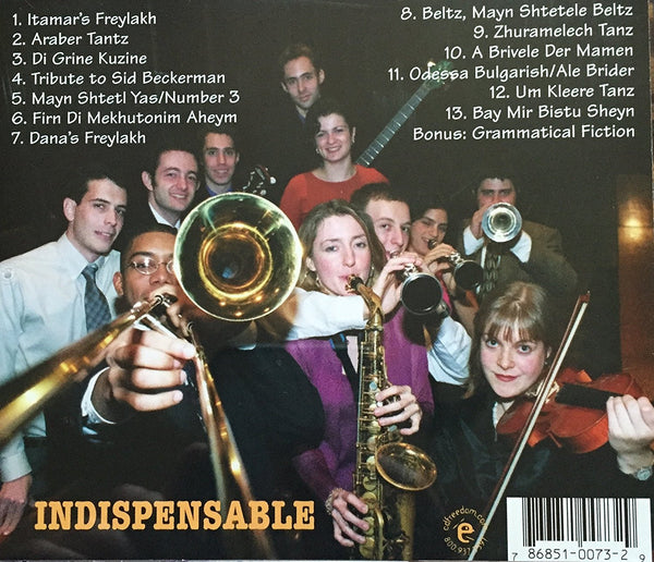 Princeton Klez Dispensers - Indispensable: From Old Warsaw to Old Nassau-CDs-Palm Beach Bookery