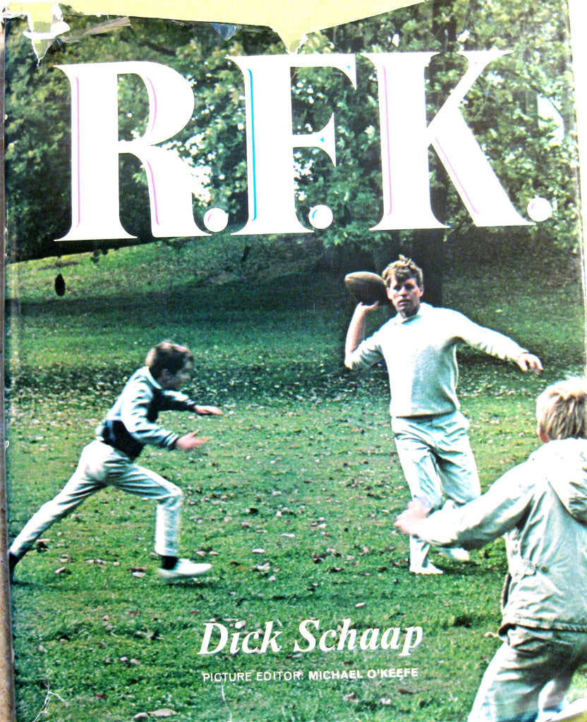 R.F.K. By: Dick Schaap-Books-Palm Beach Bookery