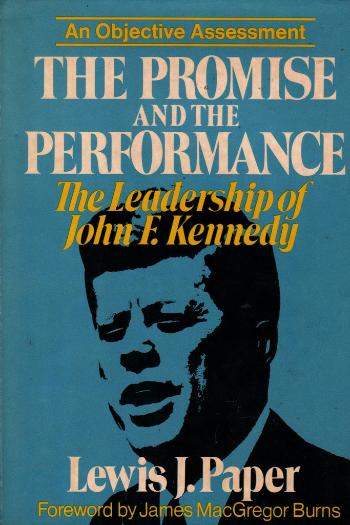 THE PROMISE AND THE PERFORMANCE By Lewis J. Paper-Book-Palm Beach Bookery