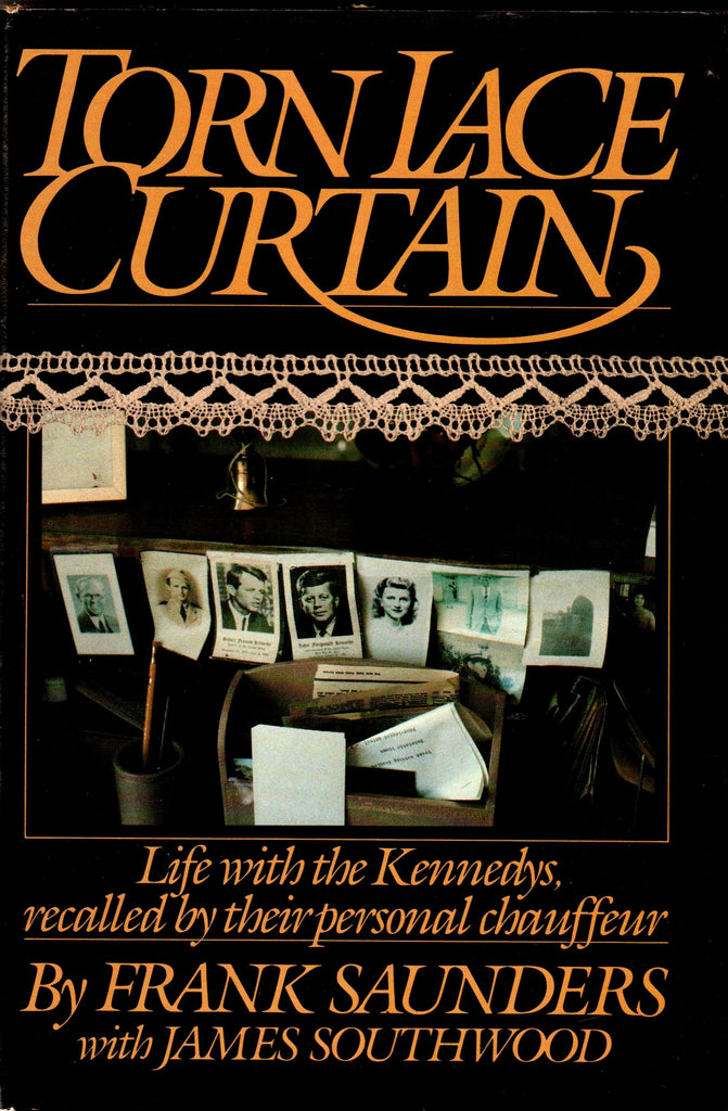 TORN LACE CURTAIN By Frank Saunders-Book-Palm Beach Bookery