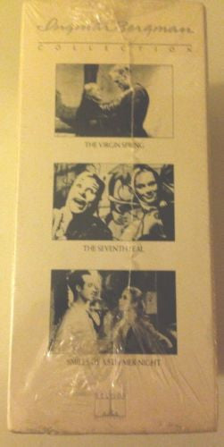 Ingmar Bergman Collection 3 VHS Tapes *Rare*-VHS Tapes-Palm Beach Bookery