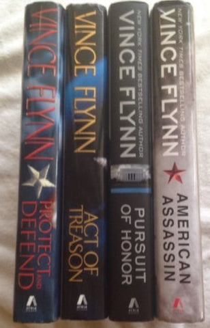 Vince Flynn Lot of 4 First Printings Hardcover Books-Up to 5 Items-Palm Beach Bookery