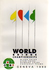 1990 World Bridge Championship Book: Geneva - By: Tony Sowter (Editor)-Books-Palm Beach Bookery