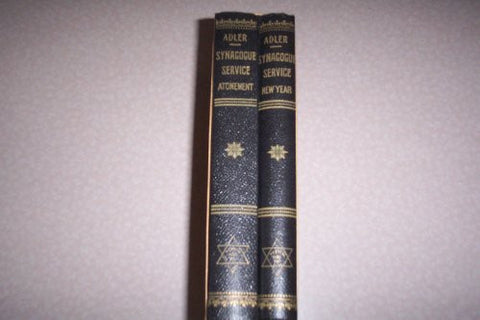 Synagogue Service for Day fo Atonement & Synagogue Service for New Year: 2 Volumes-Book-Palm Beach Bookery