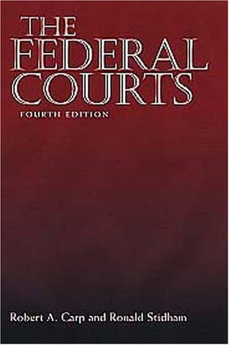 The Federal Courts, 4th Edition-Book-Palm Beach Bookery
