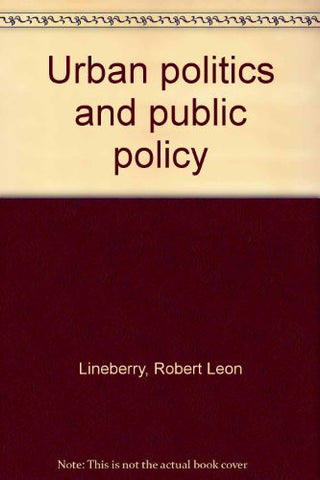 Urban politics and public policy-Book-Palm Beach Bookery
