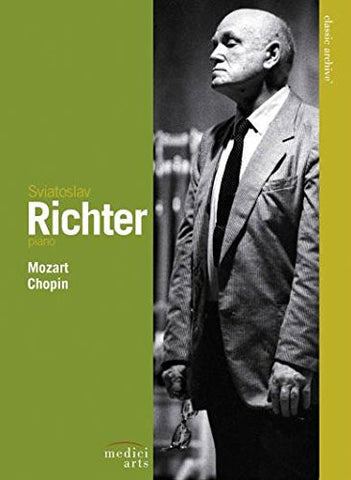 Classic Archive: Sviatoslav Richter - Mozart, Chopin, Rachmaninov-DVD-Palm Beach Bookery