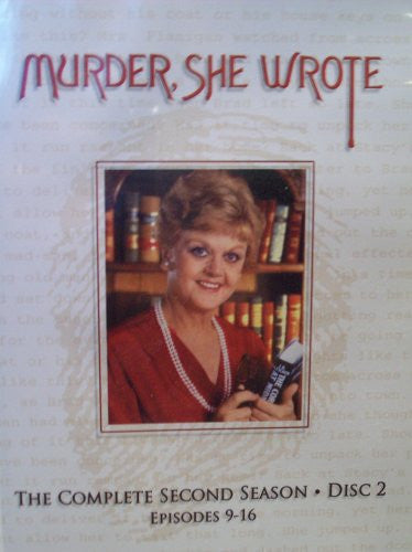 Murder, She Wrote: The Complete Second Season, Disc 2, Episodes 9-16-DVD-Palm Beach Bookery
