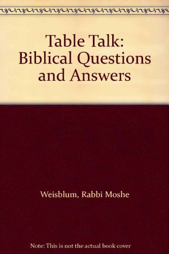 Table Talk: Biblical Questions and Answers-Book-Palm Beach Bookery