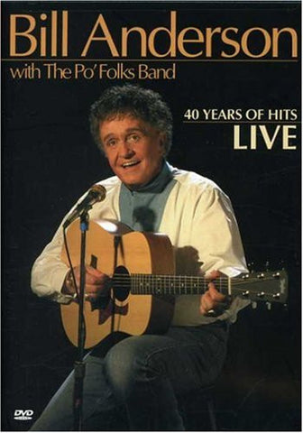 Bill Anderson: 40 Years of Hits, Live-DVD-Palm Beach Bookery