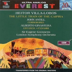 Hector Villa Lobos - The Little Train of the Caipira / Antill: Corroboree / Ginastera: Estancia; Panambi-CDs-Palm Beach Bookery