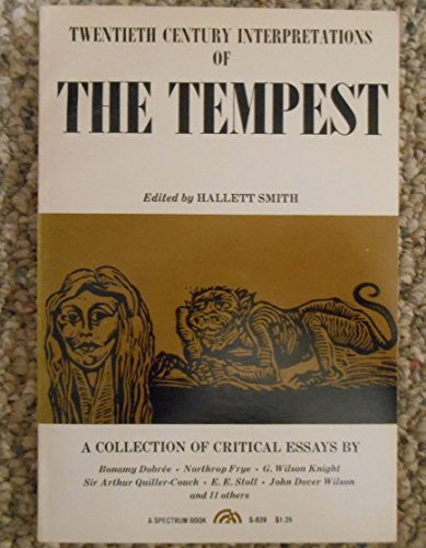 Twentieth Century Interpretations of the Tempest; a Collection of Critical Essays-Book-Palm Beach Bookery