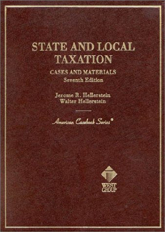 State and Local Taxation: Cases and Materials (American Casebook Series)-Book-Palm Beach Bookery