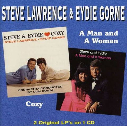 Steve Lawrence and Eydie Gorme - Cozy / Man & A Woman-CDs-Palm Beach Bookery