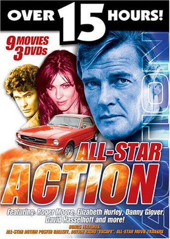All Star Action (DVD - 9 Movies) - By Various Artists-DVD-Palm Beach Bookery