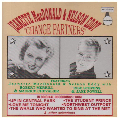 Jeanette MacDonald - Nelson Eddy - Change Partners-CDs-Palm Beach Bookery