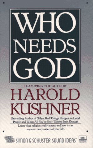Who Needs God? Cassette-Book-Palm Beach Bookery
