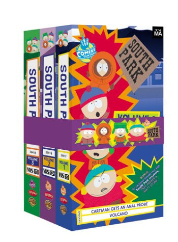 South Park Gift Pack Volumes 1-3 [VHS]-Video-Palm Beach Bookery