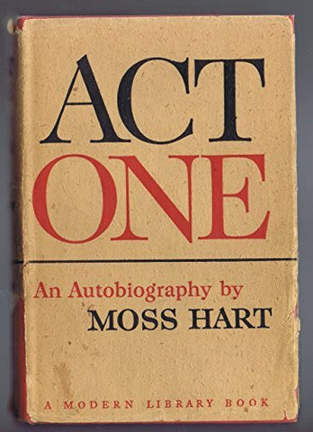 Act One - By: Moss Hart-Books-Palm Beach Bookery