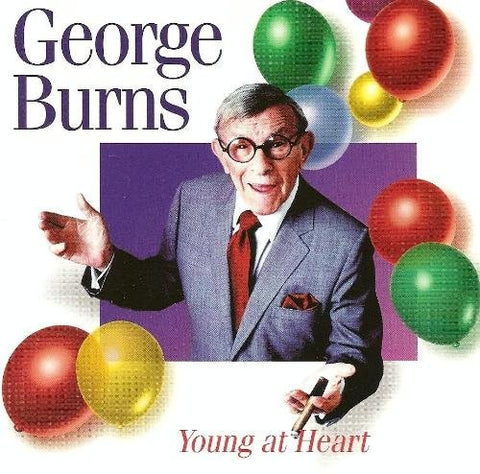 George Burns - Young At Heart-CDs-Palm Beach Bookery