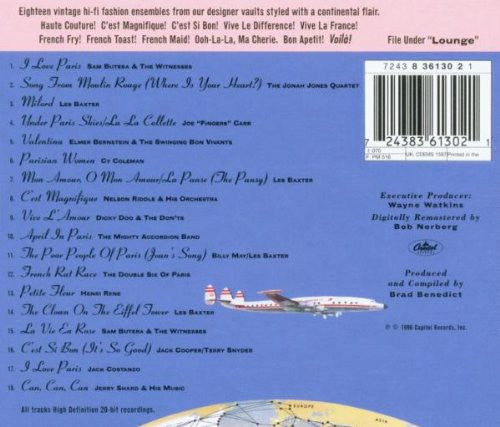 Various Artists - A Bachelor in Paris, Vol. 10-CDs-Palm Beach Bookery