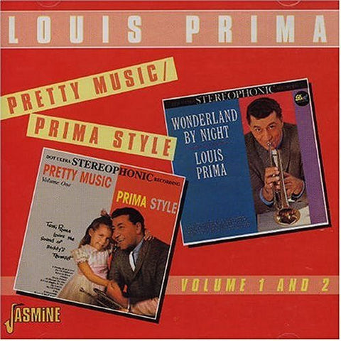 Louis Prima - Pretty Music / Prima Style, Vols. 1-2-CDs-Palm Beach Bookery