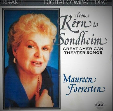 Maureen Forrester - From Kern to Sondheim-CDs-Palm Beach Bookery