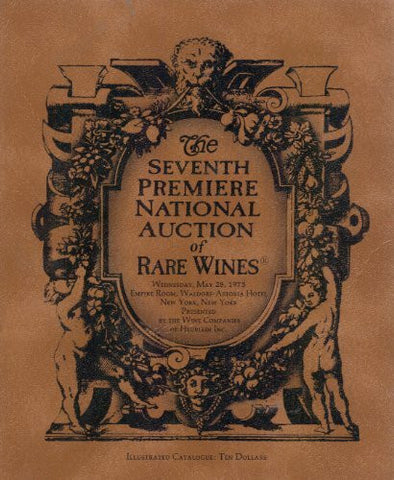 The Seventh Premiere National Auction of Rare Wines-Book-Palm Beach Bookery