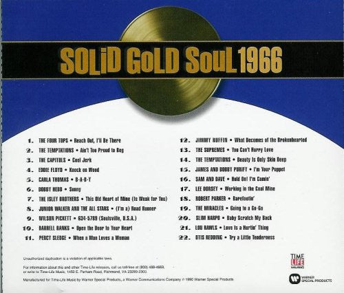 Various Artists - Solid Gold Soul 1966-CDs-Palm Beach Bookery