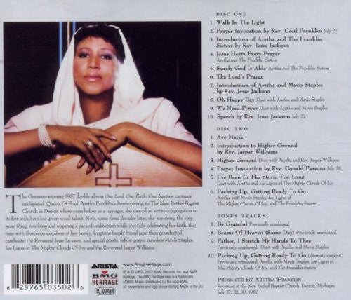 Aretha Franklin - One Lord One Faith One Baptism-CDs-Palm Beach Bookery
