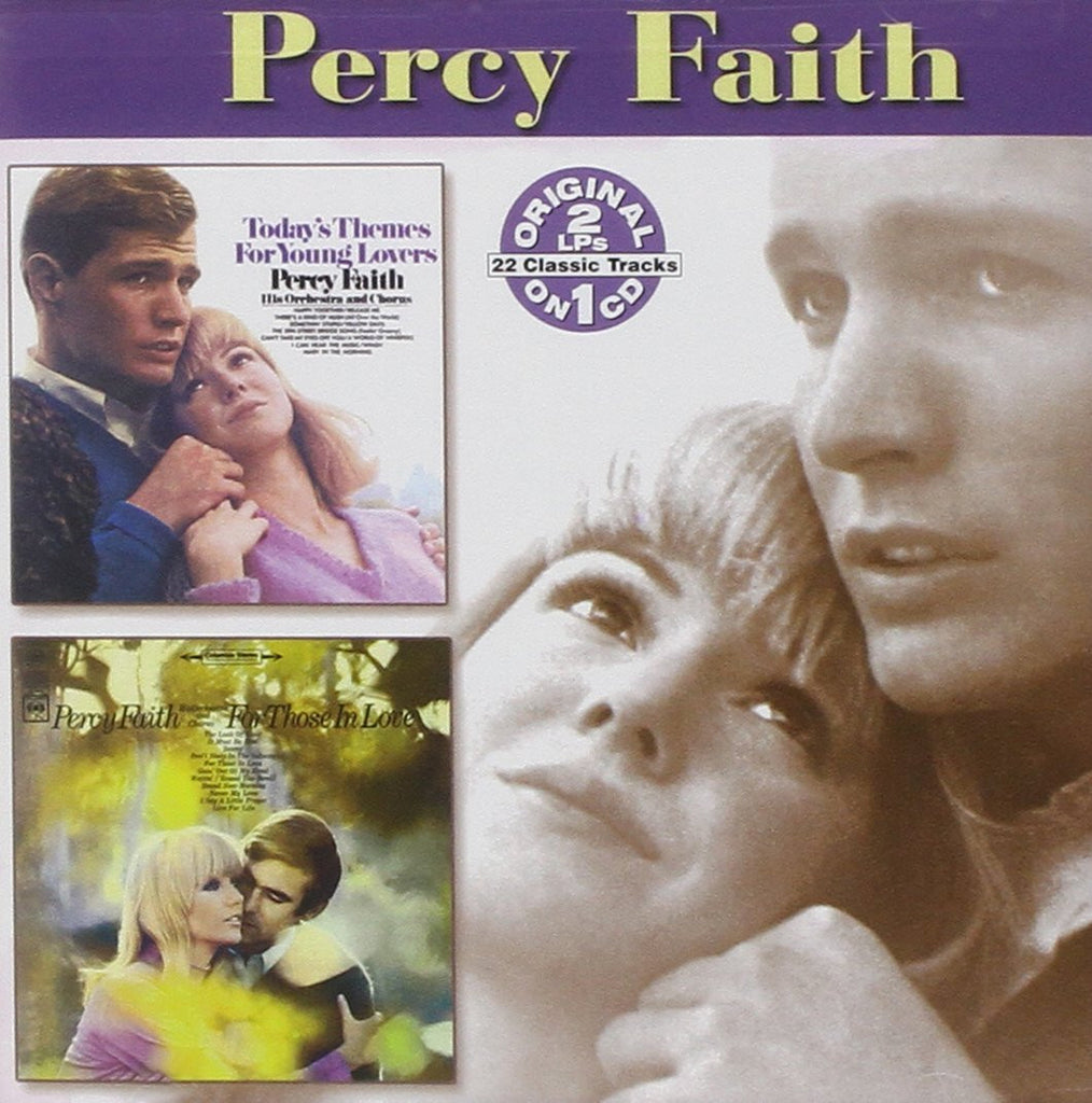 Percy Faith - Today's Themes for Young Lovers / For Those Love-CDs-Palm Beach Bookery