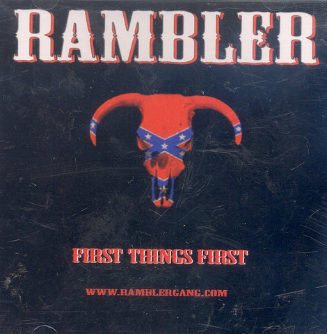 Rambler - First Things First-CDs-Palm Beach Bookery