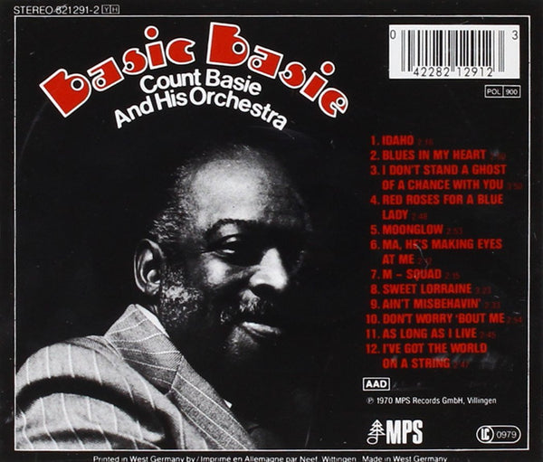 Count Basie and His Orchestra - Basic Basie-CDs-Palm Beach Bookery
