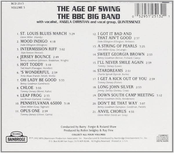 Various Artists - The Age of Swing Volume 3-CDs-Palm Beach Bookery