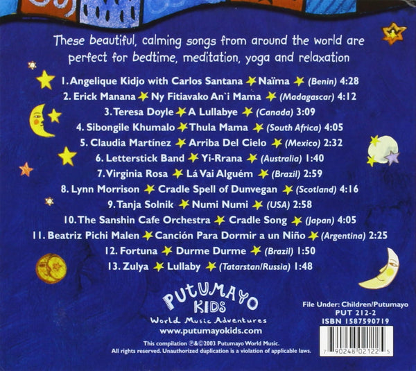 Putumayo Kids - Dreamland: World Lullabies & Soothing Songs-CDs-Palm Beach Bookery
