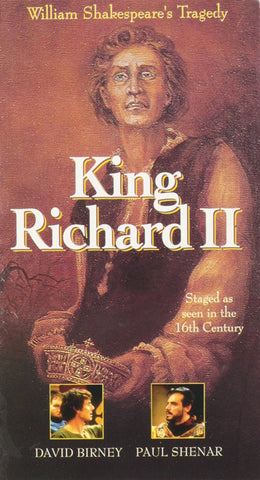 The Tragedy of King Richard II [VHS]-Video-Palm Beach Bookery