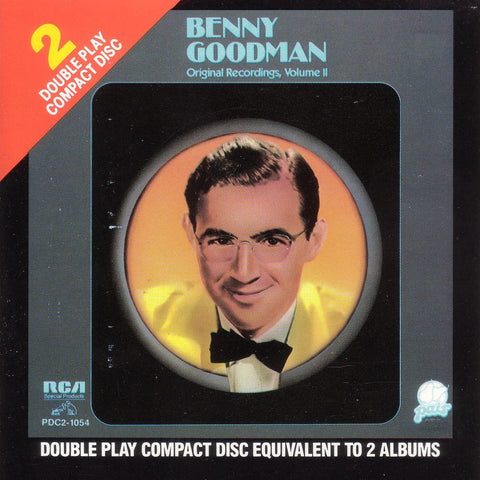 Benny Goodman - Original Recordings 2-CDs-Palm Beach Bookery