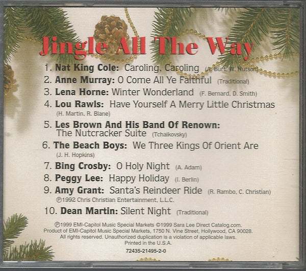 Various Artists - Jingle All the Way (One Hanes Place)-CDs-Palm Beach Bookery