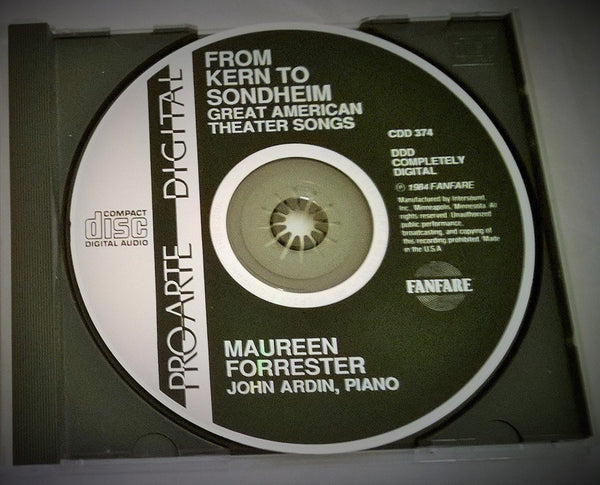 Maureen Forrester - From Kern to Sondheim-CDs-Palm Beach Bookery