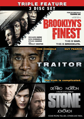 Brooklyn's Finest / Traitor / Stone (Three-Pack)-DVD-Palm Beach Bookery