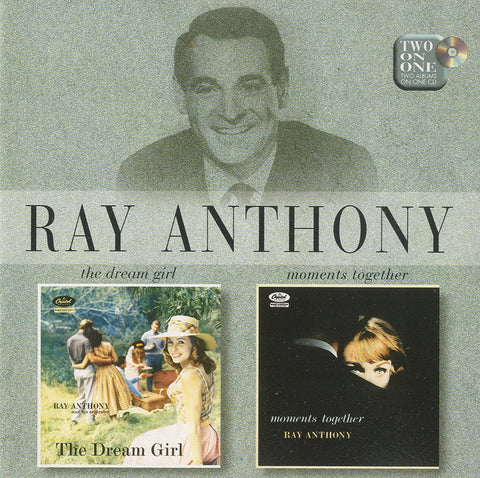 Ray Anthony - Dream Girl/Moments Together-CDs-Palm Beach Bookery